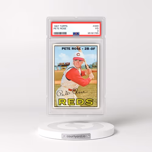 1967 Topps #430 Pete Rose (PSA 3 VG)