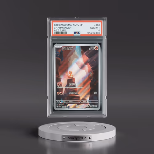2023 Pokémon Sv2a-Pokémon 151 #168 Charmander - Art Rare (PSA 10 GEM MINT)