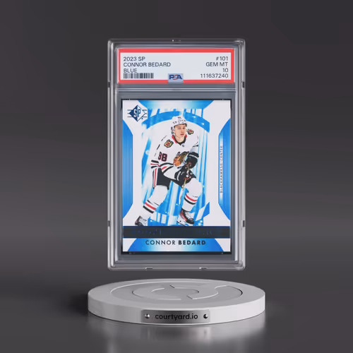2023 Upper Deck SP #101 Connor Bedard - Blue (PSA 10 GEM MINT)