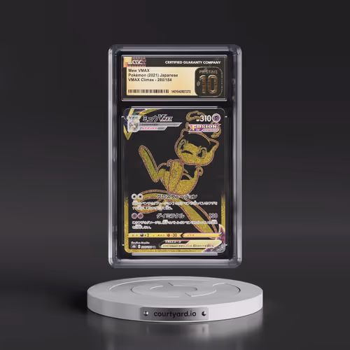 2021 VMAX Climax #280/184 Mew VMAX - Ultra Rare Holo (CGC 10 PRISTINE)