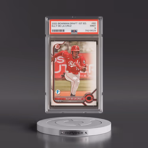 2022 Bowman Draft 1st Edition #80 Elly de La Cruz (PSA 9 MINT)