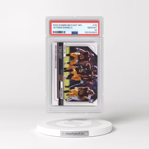 2024 Panini Instant NFL #70 Jayden Daniels (PSA 10 GEM MINT)