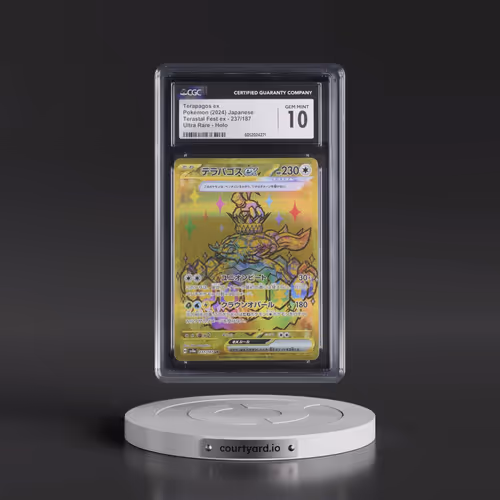 2024 Pokémon Sv8a-Terastal Fest EX #237 Terapagos EX - Holo Ultra Rare (CGC 10 GEM MINT)