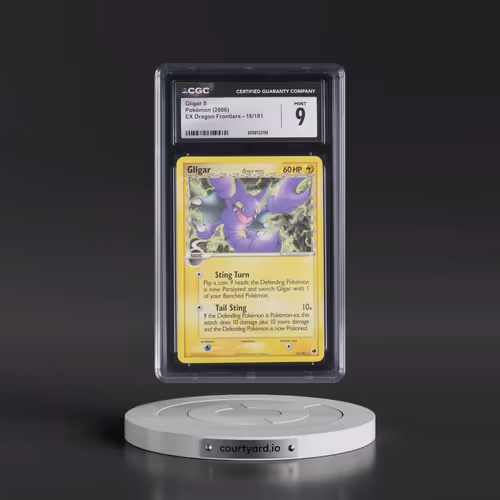 2006 EX Dragon Frontiers #16/101 Gligar δ (CGC 9 MINT)