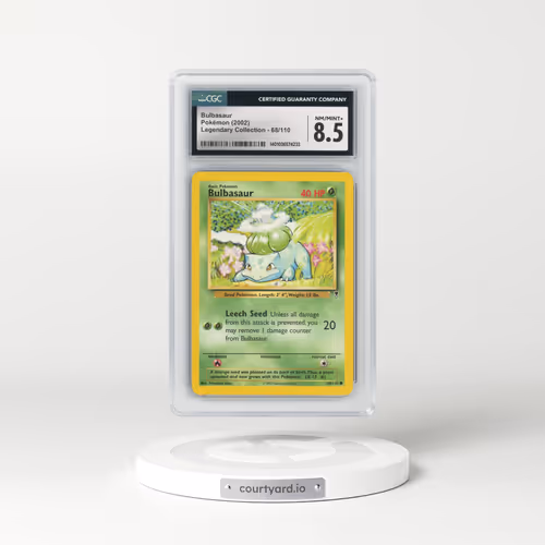 2002 Legendary Collection #68/110 Bulbasaur (CGC 8.5 NM-MT+)