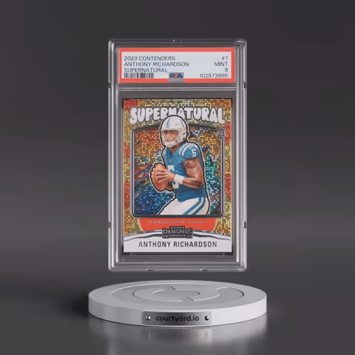 2023 Panini Contenders Supernatural #1 Anthony Richardson (PSA 9 MINT)