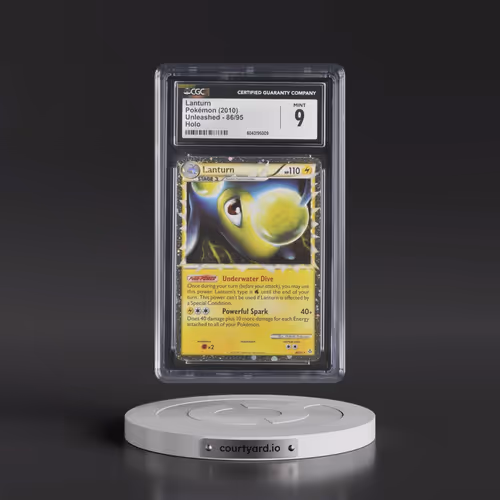2010 Unleashed #86/95 Lanturn - Holo (CGC 9 MINT)