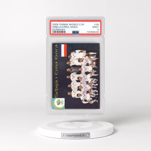 2006 Panini World Cup Germany #30 Srbija/Crna Gora (PSA 9 MINT)