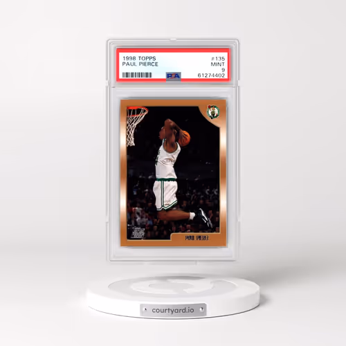 1998 Topps #135 Paul Pierce (PSA 9 MINT)