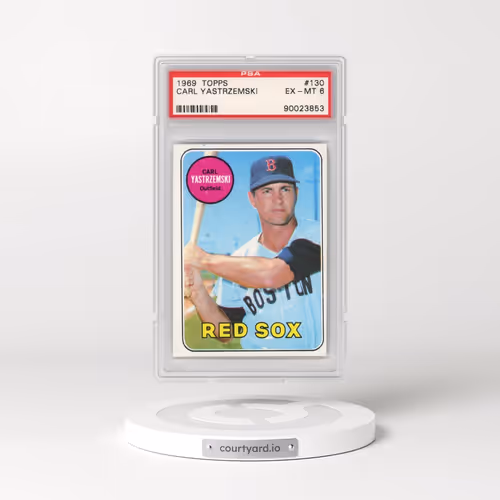 1969 Topps #130 Carl Yastrzemski (PSA 6 EX-MT)