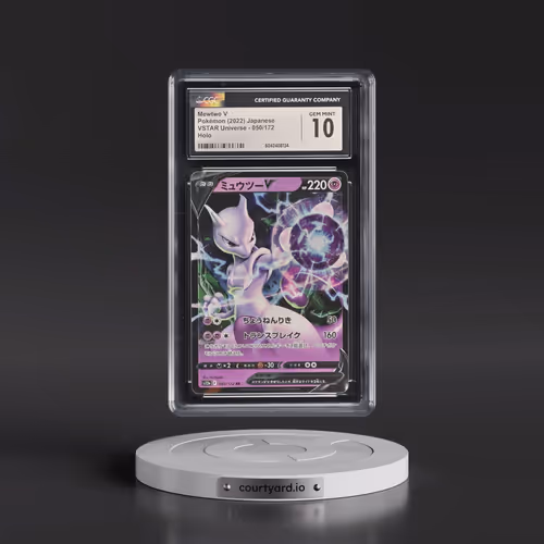 2022 VSTAR Universe #050/172 Mewtwo V - Holo (CGC 10 GEM MINT)