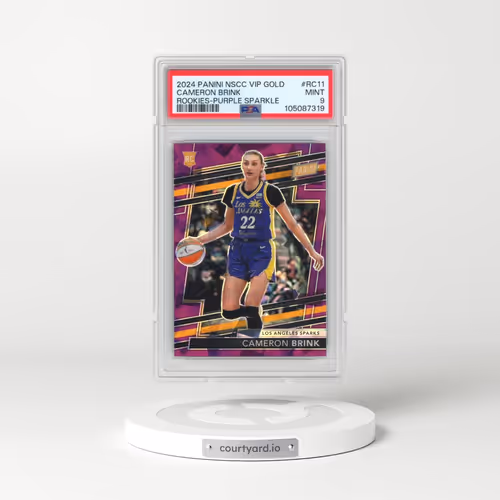 2024 Panini National Sports Collectors Convention VIP Gold Rookies #RC11 Cameron Brink - Purple Spar