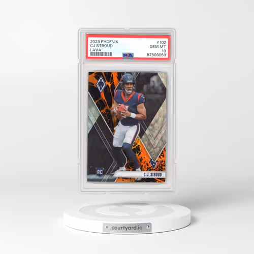 2023 Panini Phoenix #102 CJ Stroud - Lava (PSA 10 GEM MINT)