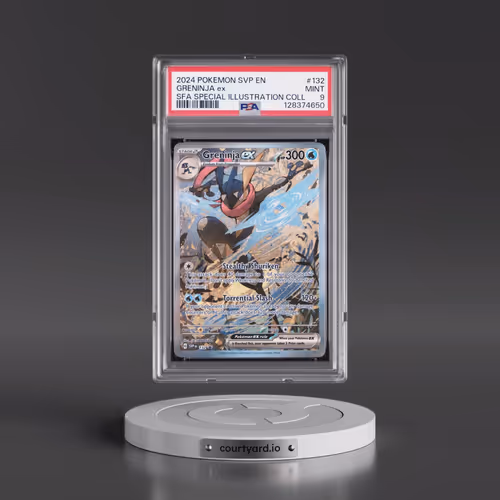 2024 Pokémon Svp EN-SV Black Star Promo #132 Greninja EX - Holo Shrouded Fable Special Illustration
