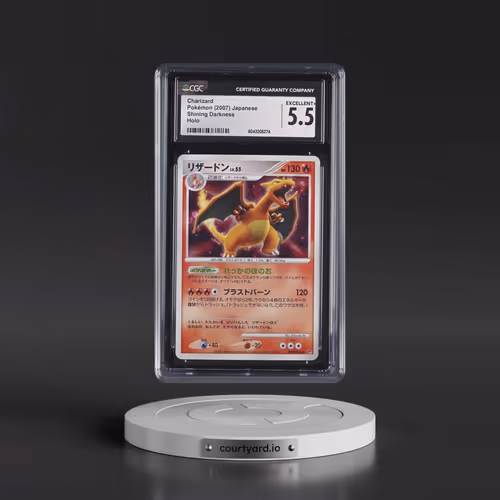 2007 Pokémon Diamond & Pearl Shining Darkness #006 Charizard - Holo (CGC 5.5 EX+)