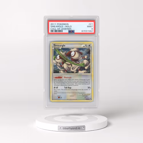 2011 Pokémon Call of Legends #21 Smeargle - Holo (PSA 9 MINT)