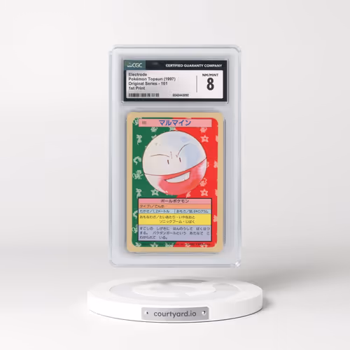 1997 (Only One Pokémon) Original Series #101 Electrode - (Blue Back) 1st Print (CGC 8 NM-MT)