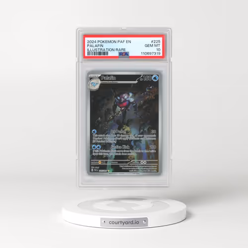 2024 Pokémon Paf EN-Paldean Fates #225 Palafin - Illustration Rare (PSA 10 GEM MINT)