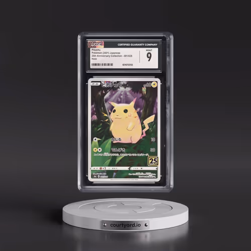 2021 25th Anniversary Collection #001/028 Pikachu - Holo (CGC 9 MINT)