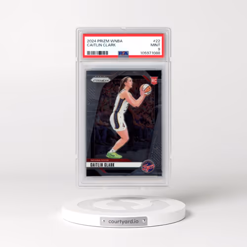 2024 Panini Prizm WNBA #22 Caitlin Clark (PSA 9 MINT)