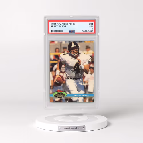 1991 Stadium Club #94 Brett Farve (PSA 7 NM)
