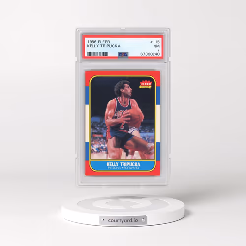 1986 Fleer #115 Kelly Tripucka (PSA 7 NM)