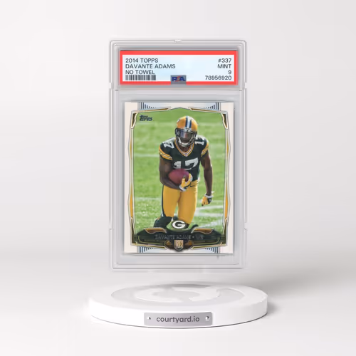 2014 Topps #337 Davante Adams - No Towel (PSA 9 MINT)