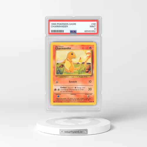 1999 Pokémon Game #46 Charmander (PSA 9 MINT)