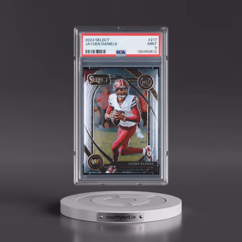 2024 Panini Select #217 Jayden Daniels (PSA 9 MINT)
