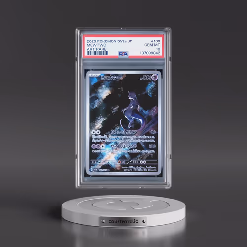 2023 Pokémon Sv2a-Pokémon 151 #183 Mewtwo - Art Rare (PSA 10 GEM MINT)