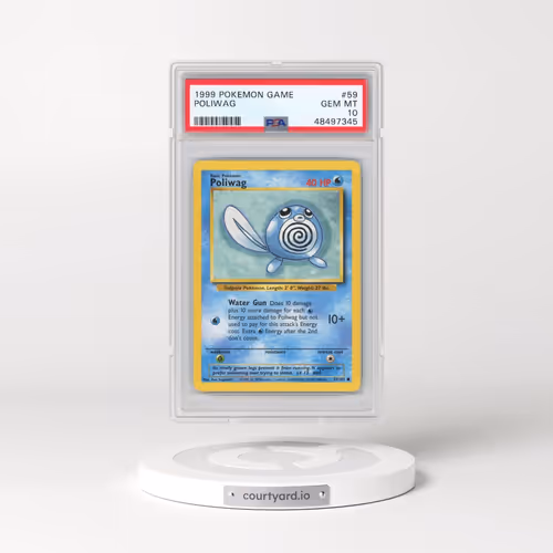 1999 Pokémon Game #59 Poliwag (PSA 10 GEM MINT)