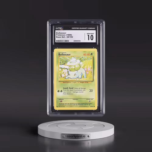 1999 Base Set #44/102 Bulbasaur (CGC 10 GEM MINT)