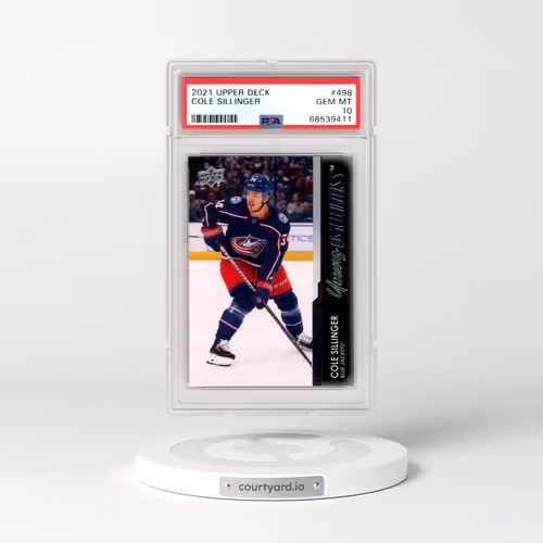 2021-2022 Upper Deck #498 Cole Sillinger (PSA 10 GEM MINT)