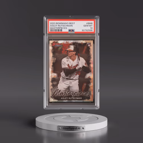 2023 Bowman's Best Bowman Masterpieces #BM6 Adley Rutschman (PSA 10 GEM MINT)