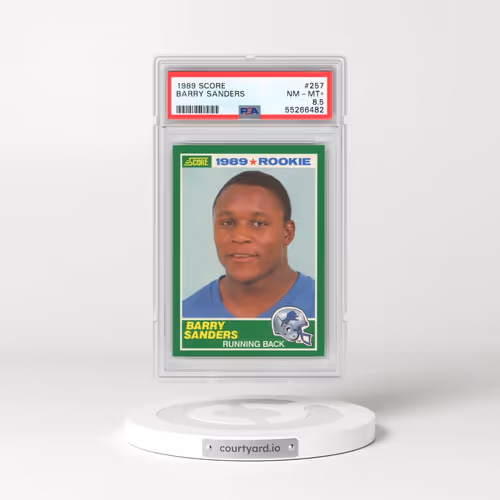 1989 Score #257 Barry Sanders (PSA 8.5 NM-MT+)