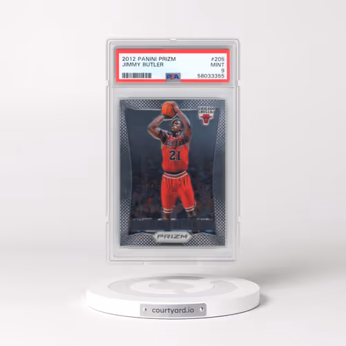 2012 Panini Prizm #205 Jimmy Butler (PSA 9 MINT)