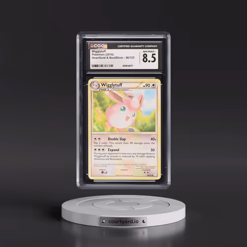 2010 HeartGold & SoulSilver #56/123 Wigglytuff (CGC 8.5 NM-MT+)