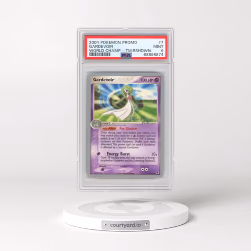 2004 Pokémon World Championships Promo #7 Gardevoir - Team Rushdown (PSA 9 MINT)