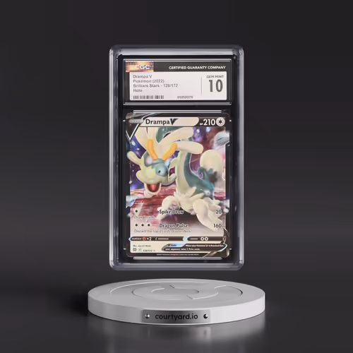 2022 Brilliant Stars #128/172 Drampa V - Holo (CGC 10 GEM MINT)