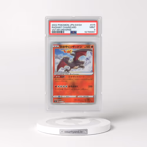 2022 Pokémon Sword & Shield Vstar Universe #015 Radiant Charizard - Holo (PSA 9 MINT)