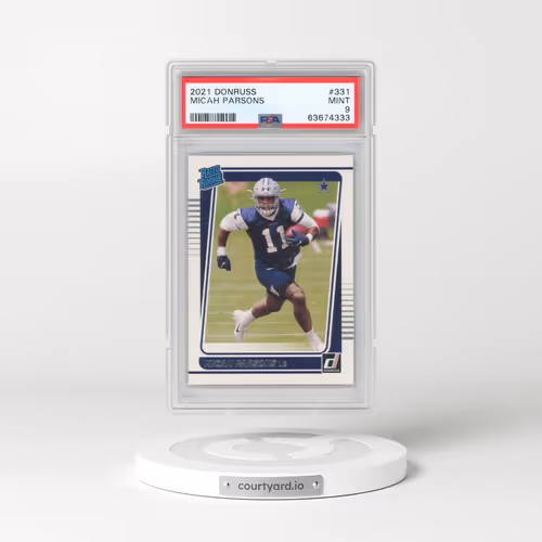 2021 Panini Donruss #331 Micah Parsons (PSA 9 MINT)