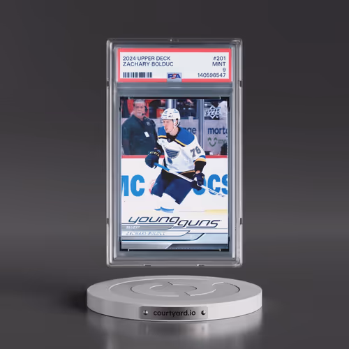 2024 Upper Deck #201 Zachary Bolduc (PSA 9 MINT)