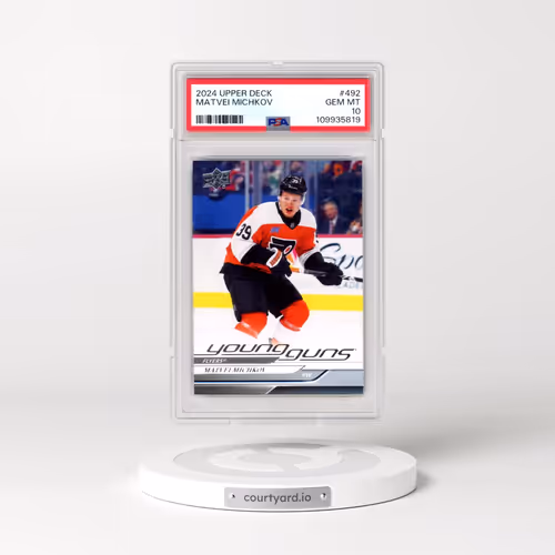 2024 Upper Deck #492 Matvei Michkov (PSA 10 GEM MINT)