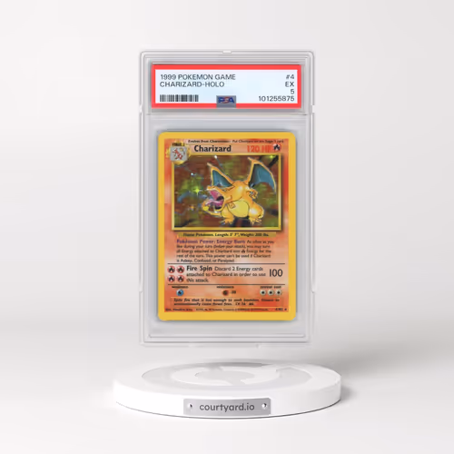 1999 Pokémon Game #4 Charizard - Holo (PSA 5 EX)