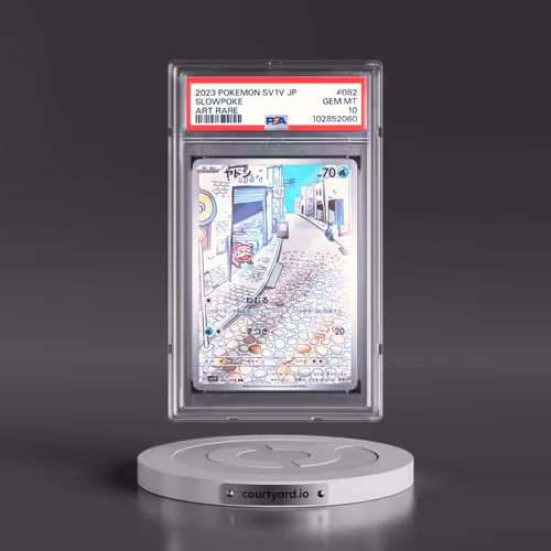 2023 Pokémon Sv1v-Violet EX #082 Slowpoke - Art Rare (PSA 10 GEM MINT)