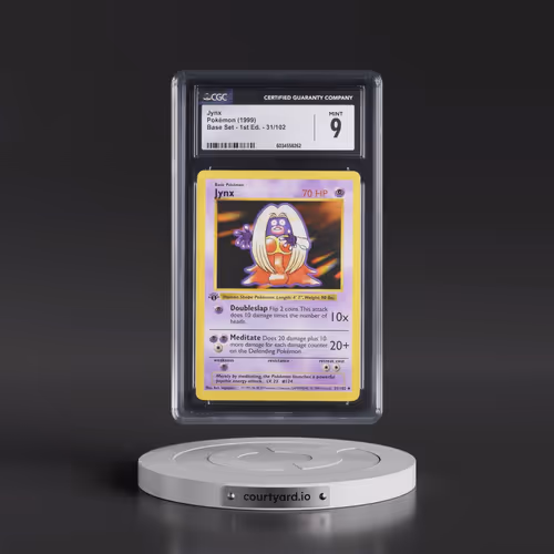 1999 Base Set #31/102 Jynx - 1st Edition 1st Edition (CGC 9 MINT)