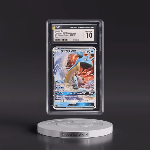 2018 GX Starter Decks #023/131 Lapras GX - Holo (CGC 10 GEM MINT)