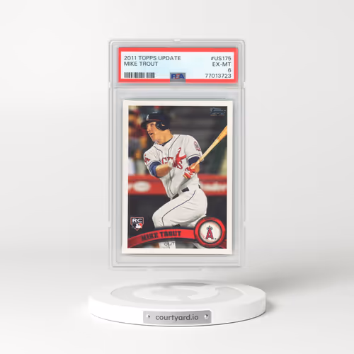 2011 Topps Update #US175 Mike Trout (PSA 6 EX-MT)