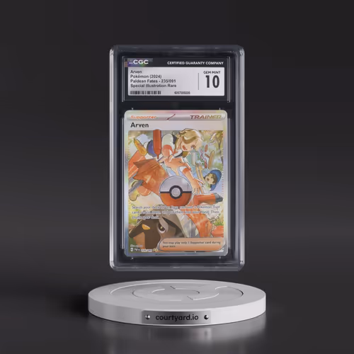 2024 Paldean Fates - PAF EN #235/091 Arven - Special Illustration Rare (Holo) (CGC 10 GEM MINT)