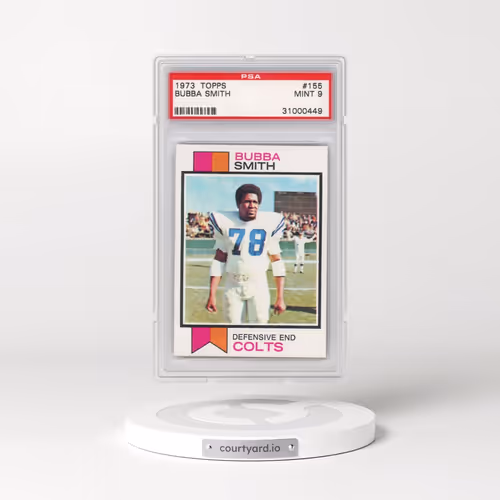 1973 Topps #155 Bubba Smith (PSA 9 MINT)
